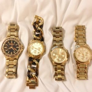 Michael Kors Watch Bundle (4 watches)
